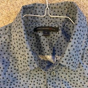 John Varvatos casual shirt sleeve shirt- Medium trim fit